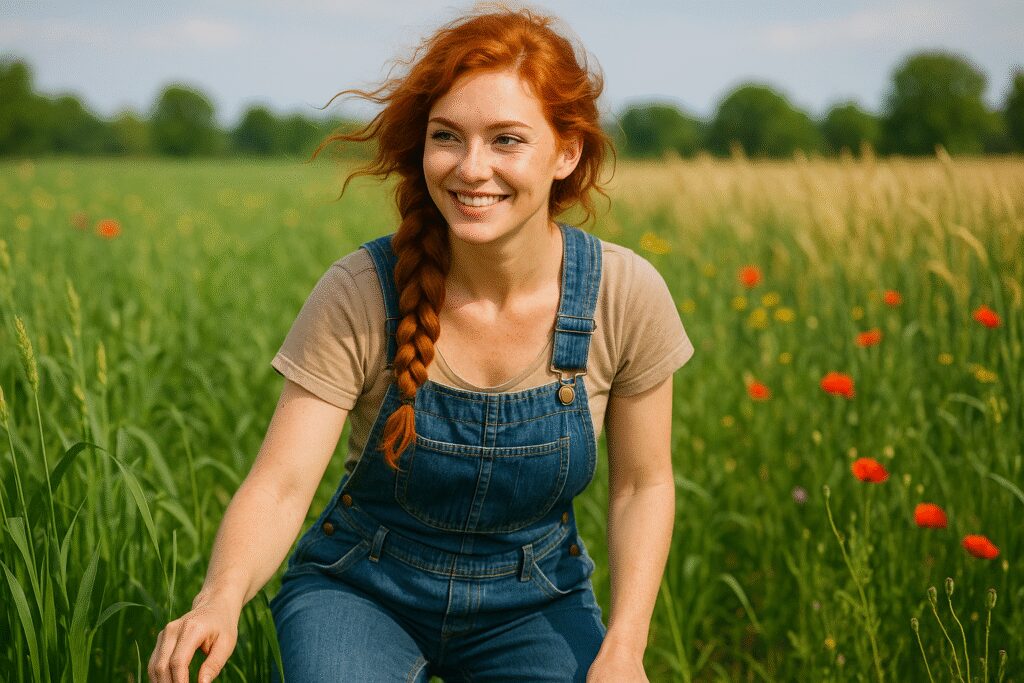 Werka z Pola w swoim gospodarstwie