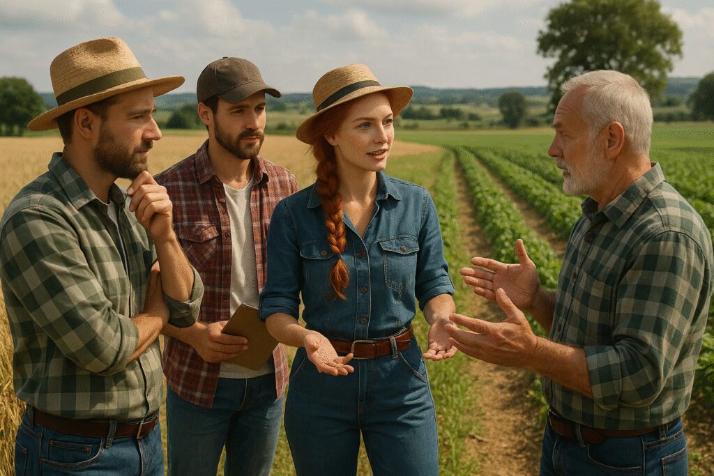 Rolnicy współpracujący przeciw katastrofom